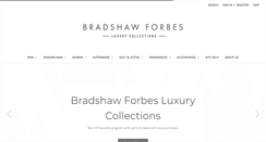 Desktop Screenshot of bradshawforbes.com